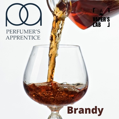 Фото, Відеоогляди на Натуральні ароматизатори для вейпа TPA "Brandy" (Бренді) 