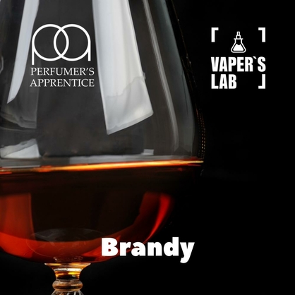 Фото, Відеоогляди на Натуральні ароматизатори для вейпа TPA "Brandy" (Бренді) 