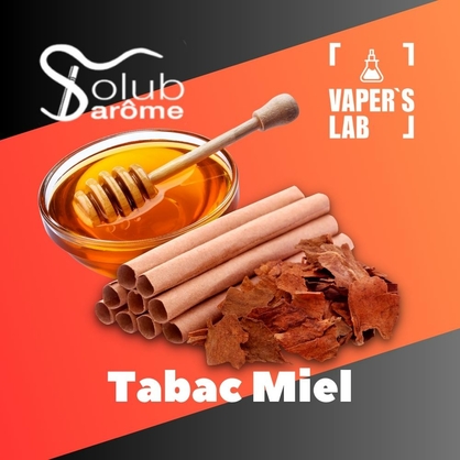 Фото, Видео, Аромки для вейпов Solub Arome "Tabac Miel" (Мед и табак) 