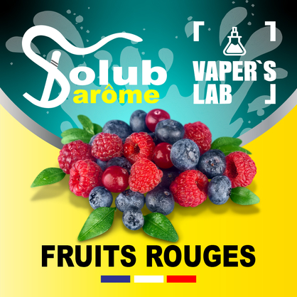 Фото, Відеоогляди на Найкращі ароматизатори для вейпа Solub Arome "Fruits rouges" (Мікс лісових ягід) 