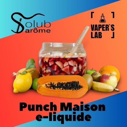 Фото, Видео, Ароматизатор для жижи Solub Arome "Punch Maison e-liquide" (Экзотический пунш) 