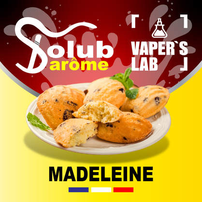 Фото, Відеоогляди на Компоненти для рідин Solub Arome "Madeleine" (Бісквітне печиво) 