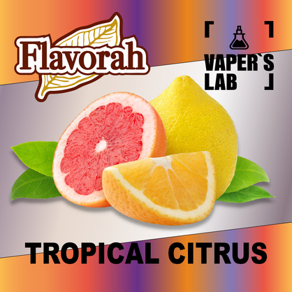 Фото на Ароматизатор Flavorah Tropical Citrus Тропічний Цитрус