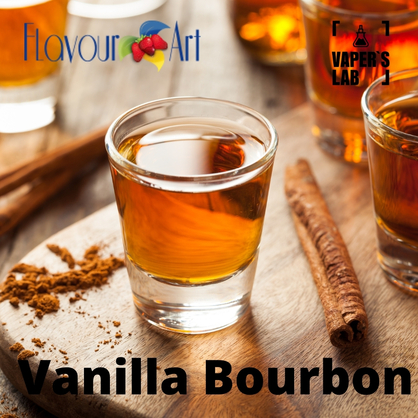 Фото на Ароматизаторы для вейпа FlavourArt Vanilla Bourbon Бурбонская ваниль