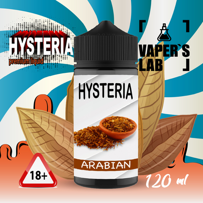 Фото купить жидкость для вейпа hysteria arabic tobacco 100 ml