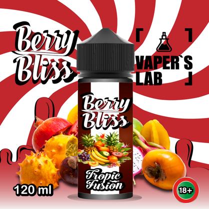 Фото жидкости для вейпа berry bliss tropic fusion (тропические фрукты)