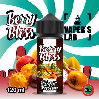 Фото жидкости для вейпа berry bliss tropic fusion (тропические фрукты)