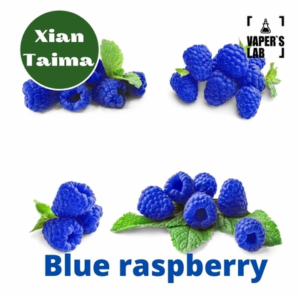 Фото, Відеоогляди на Ароматизатори для сольового нікотину Xi'an Taima "Blue raspberry" (Блакитна малина) 