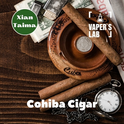 Фото, Видео, Ароматизаторы для вейпа Xi'an Taima "Cohiba cigar" (Сигара Кохиба) 