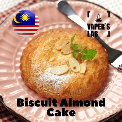 Фото на Ароматизатор для вейпа Malaysia flavors Biscuit almond cake