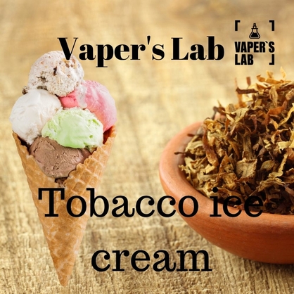 Фото, Відео на заправки для вейпа Vapers Lab Tobacco ice cream 30 ml