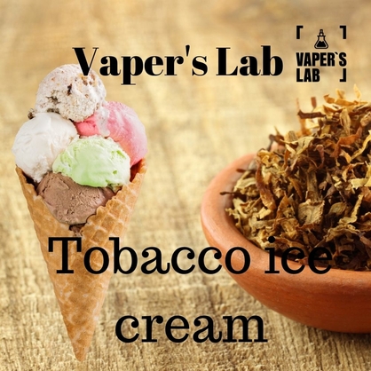 Фото, Відео на жижи для вейпа Vapers Lab Tobacco ice cream 60 ml