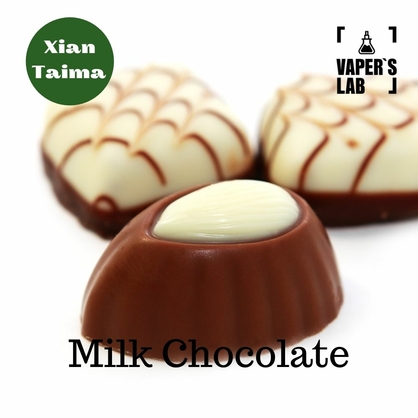 Фото, Відеоогляди на ароматизатор електронних сигарет Xi'an Taima "Milk Chocolate" (Молочний шоколад) 