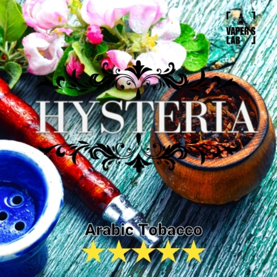 Відгуки на Жижи без нікотину Hysteria Arabic Tobacco 30 ml