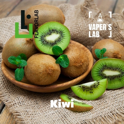 Фото, Відеоогляди на Аромки для вейпа Flavor Lab Kiwi 10 мл