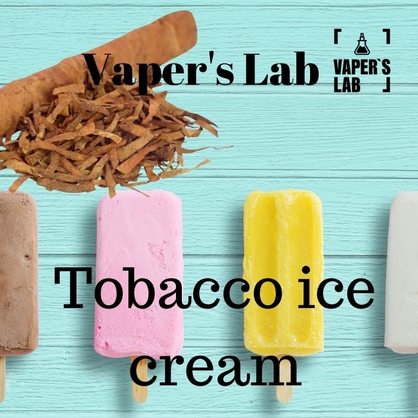 Фото, Видео на жижи для вейпа Vapers Lab Tobacco ice cream 60 ml