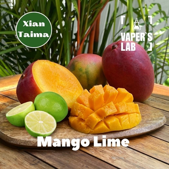 Отзывы на Арома для самозамеса Xi'an Taima "Mango Lime" (Манго лайм) 