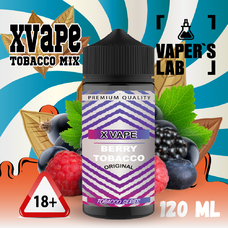 Жидкость для вейпа XVape Tobacco mix 120 мл Berry