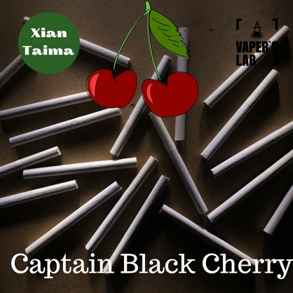 Фото, Відеоогляди на ароматизатор електронних сигарет Xi'an Taima "Captain Black Cherry" (Капітан Блек вишня) 