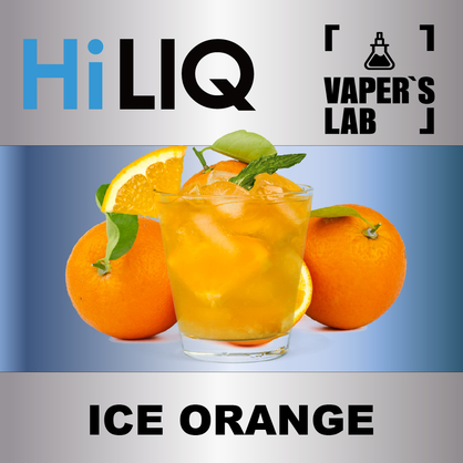 Фото на Ароматизатори HiLIQ Хайлик Ice Orange Крижаний Апельсин