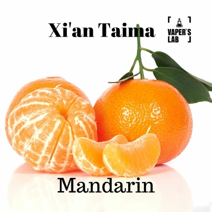 Фото, Видео, Аромки для вейпов Xi'an Taima "Mandarin" (Мандарин) 