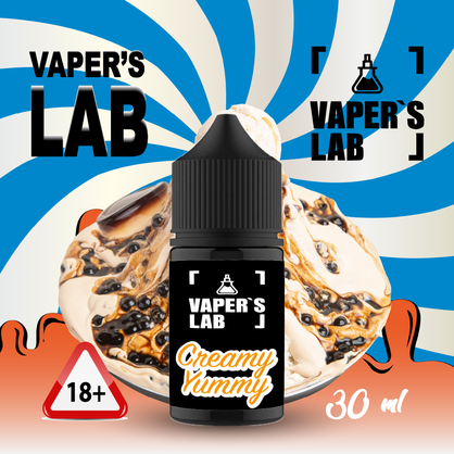 Фото, Видеообзор на жижку Salt Vaper's LAB Salt Creamy yammy 30 ml