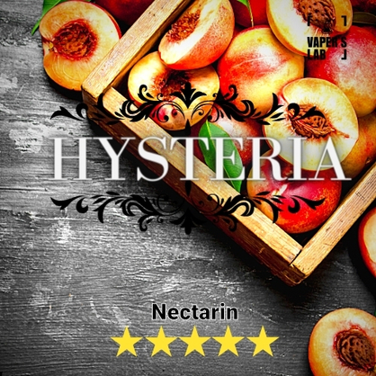 Фото, Відео на Рідини для вейпа Hysteria Nectarine 30 ml