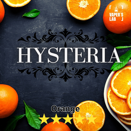 Фото, Видео на Жидкость для вейпа Hysteria Orange 30 ml