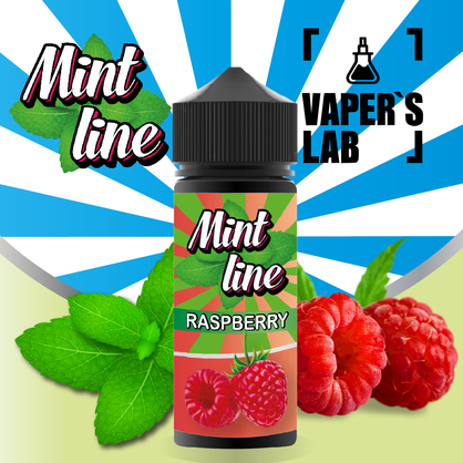 Фото жидкости для вейпа mint raspberry 120 ml