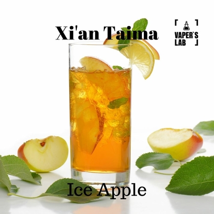 Фото, Відеоогляди на Преміум ароматизатор для електронних сигарет Xi'an Taima "Ice Apple" (Яблуко з холодком) 