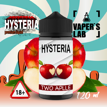 Фото жидкость для вейпа купить hysteria two apples 100 ml