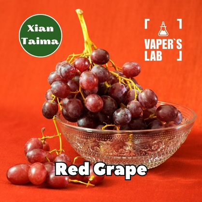 Фото, Відеоогляди на Ароматизатори для сольового нікотину Xi'an Taima "Red grape" (Червоний виноград) 