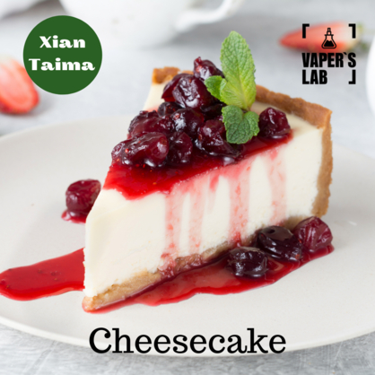 Фото, Видео, Ароматизаторы для солевого никотина   Xi'an Taima "Cheesecake" (Чизкейк) 