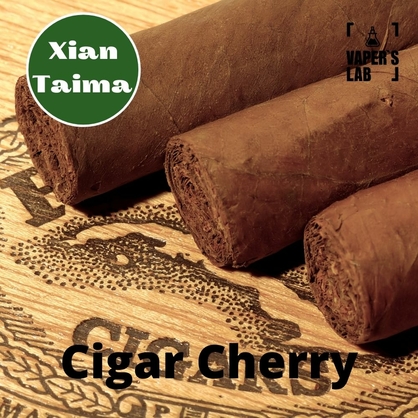 Фото, Відеоогляди на Преміум ароматизатор для електронних сигарет Xi'an Taima "Cigar Cherry" (Сигара з вишнею) 