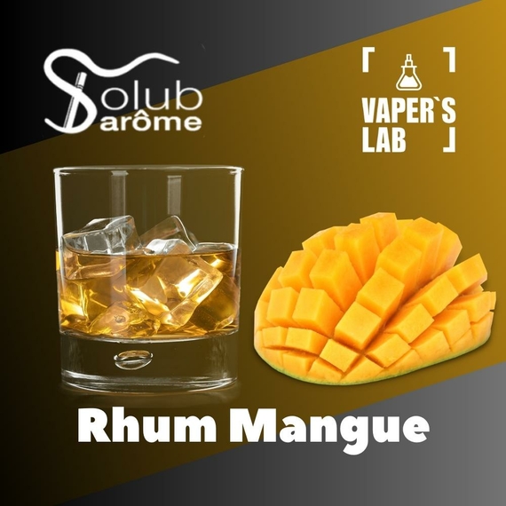 Відгуки на Набір для самозамісу Solub Arome "Rhum Mangue" (Ром з манго) 