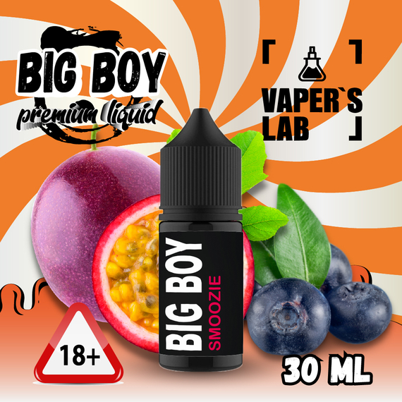 Отзывына жижу для подов BIG BOY Salt "Smoozie tropic fruits" 30 ml