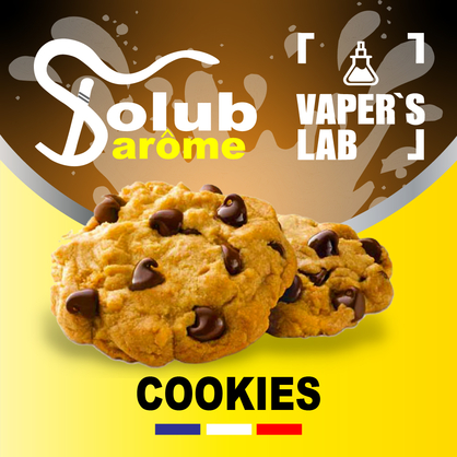 Фото, Видео, Натуральные ароматизаторы для вейпа  Solub Arome "Cookies" (Печенье) 