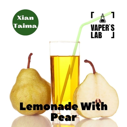 Фото, Відеоогляди на Ароматизатор для самозамісу Xi'an Taima "Lemonade with Pear" (Грушевий лимонад) 