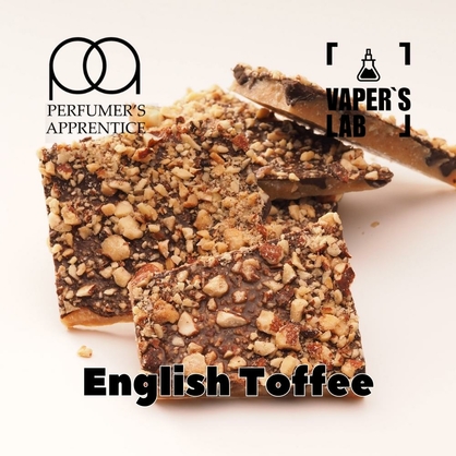 Фото, Відеоогляди на Преміум ароматизатор для електронних сигарет TPA "English Toffee" (Англійська іриска) 