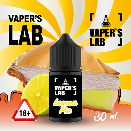 Фото, Відеоогляди на Жижу Salt Vaper's LAB Salt Lemon pie 30 ml