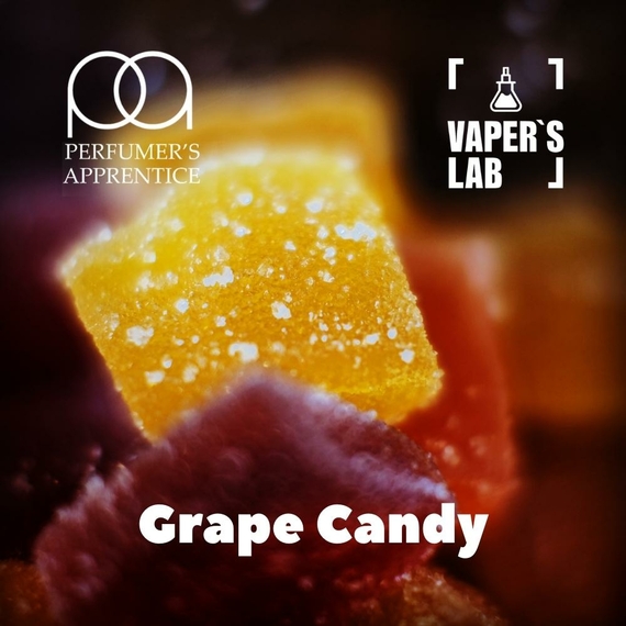 Отзывы на Ароматизаторы для солевого никотина   TPA "Grape Candy" (Виноградный леденец) 