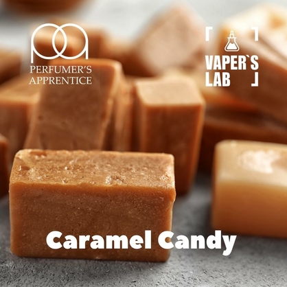 Фото, Видео, Ароматизатор для жижи TPA "Caramel Candy" (Карамельная конфета) 