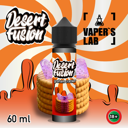 Фото жидкости для вейпа dessert fusion graham cracker 60 ml