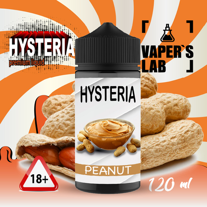 Фото заправка для вейпа hysteria peanut 100 ml