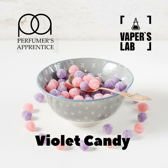 Отзывы на Ароматизаторы для вейпа TPA "Violet Candy" (Фиалковые леденцы) 