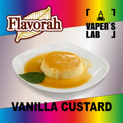 Фото на Аромку Flavorah Vanilla Custard Ванільний заварний крем