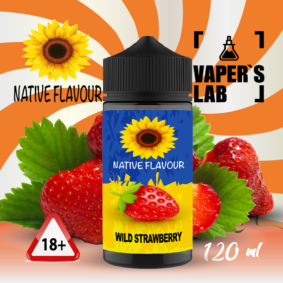 Отзывы  заправка для вейпа дешево native flavour wild strawberry 120 ml