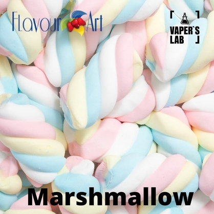 Фото на Аромки  для вейпа FlavourArt Marshmallow Зефир