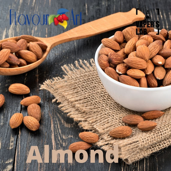 Відгуки на Ароматизатори для вейпа FlavourArt Almond Миндаль