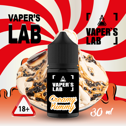 Фото, Відеоогляди на Жижу Salt Vaper's LAB Salt Creamy yammy 30 ml